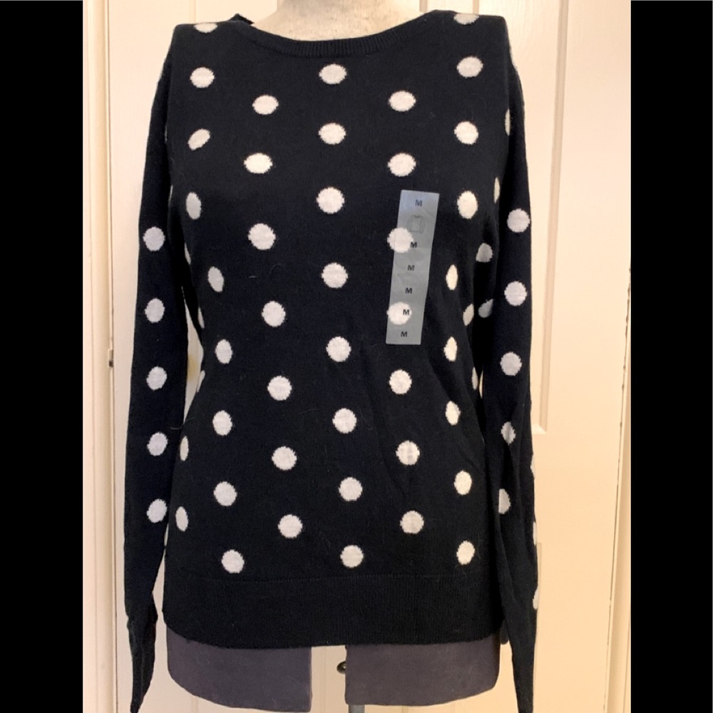 New Old Navy Polka Dot Sweater